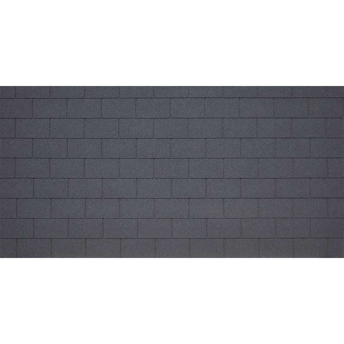 Гибкая черепица Тегола Business Plus RECTANGULAR Topazio fumé 061